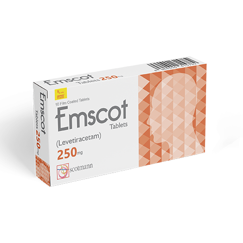 Emscot | Levetiracetam | Anti Epileptic | Scotmann