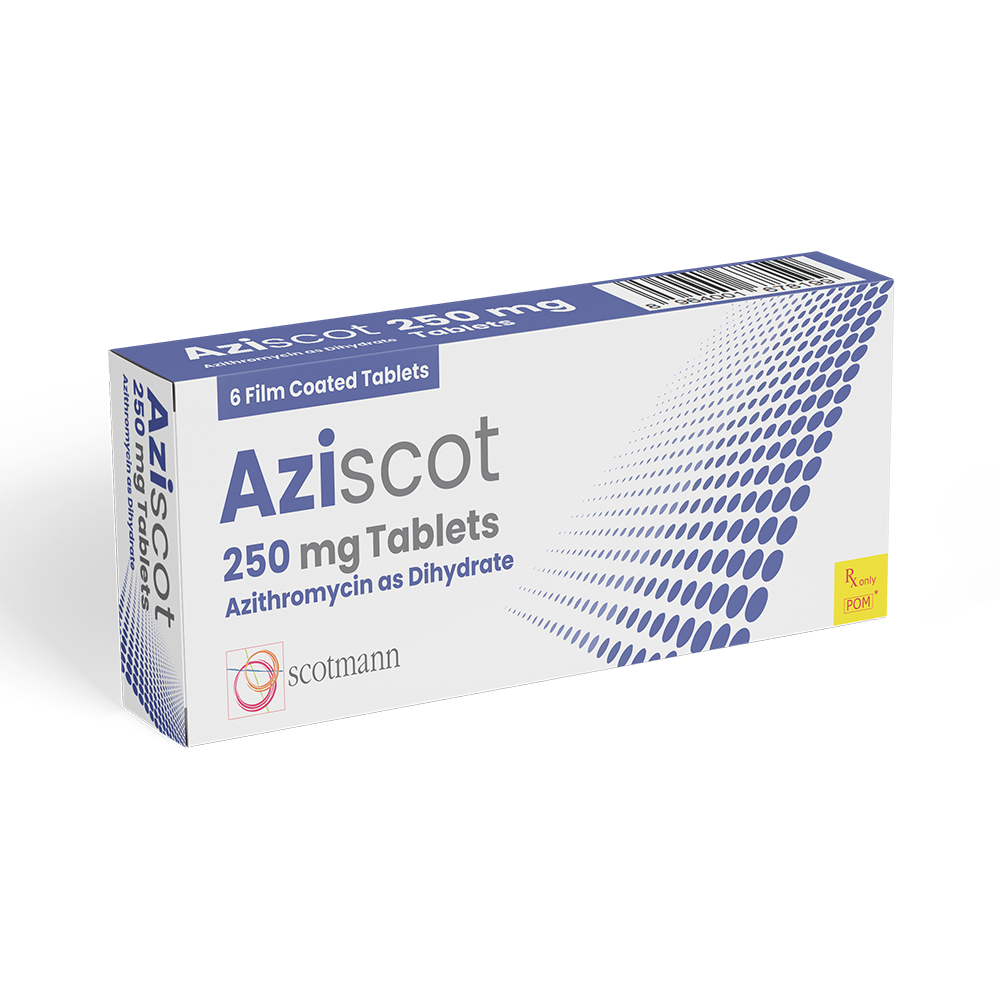 Aziscot | Azithromycin as Dihydrate | Anti Biotics | Scotmann