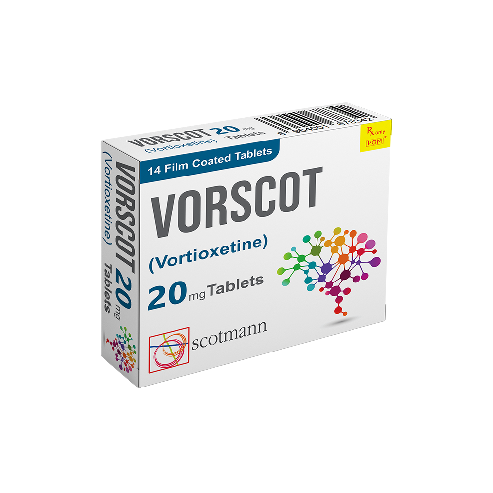 Vorscot | Vortioxetine | Anti Psychotic(s) / Neuroleptic(s) | Scotmann