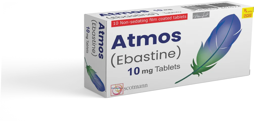 Atmos | Ebastine | Anti Allergic & Anti Histamines | Scotmann