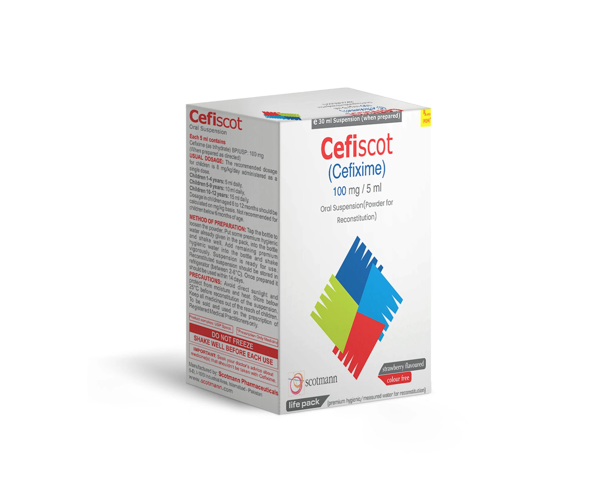 Cefiscot | Cefixime | Anti Biotics | Scotmann