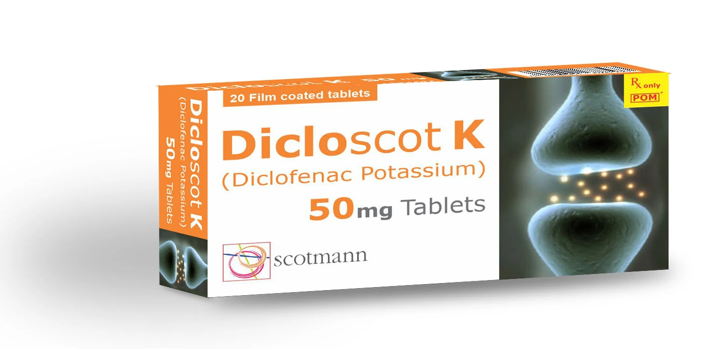 Dicloscot | Diclofenac Sodium | Analgesics | Scotmann