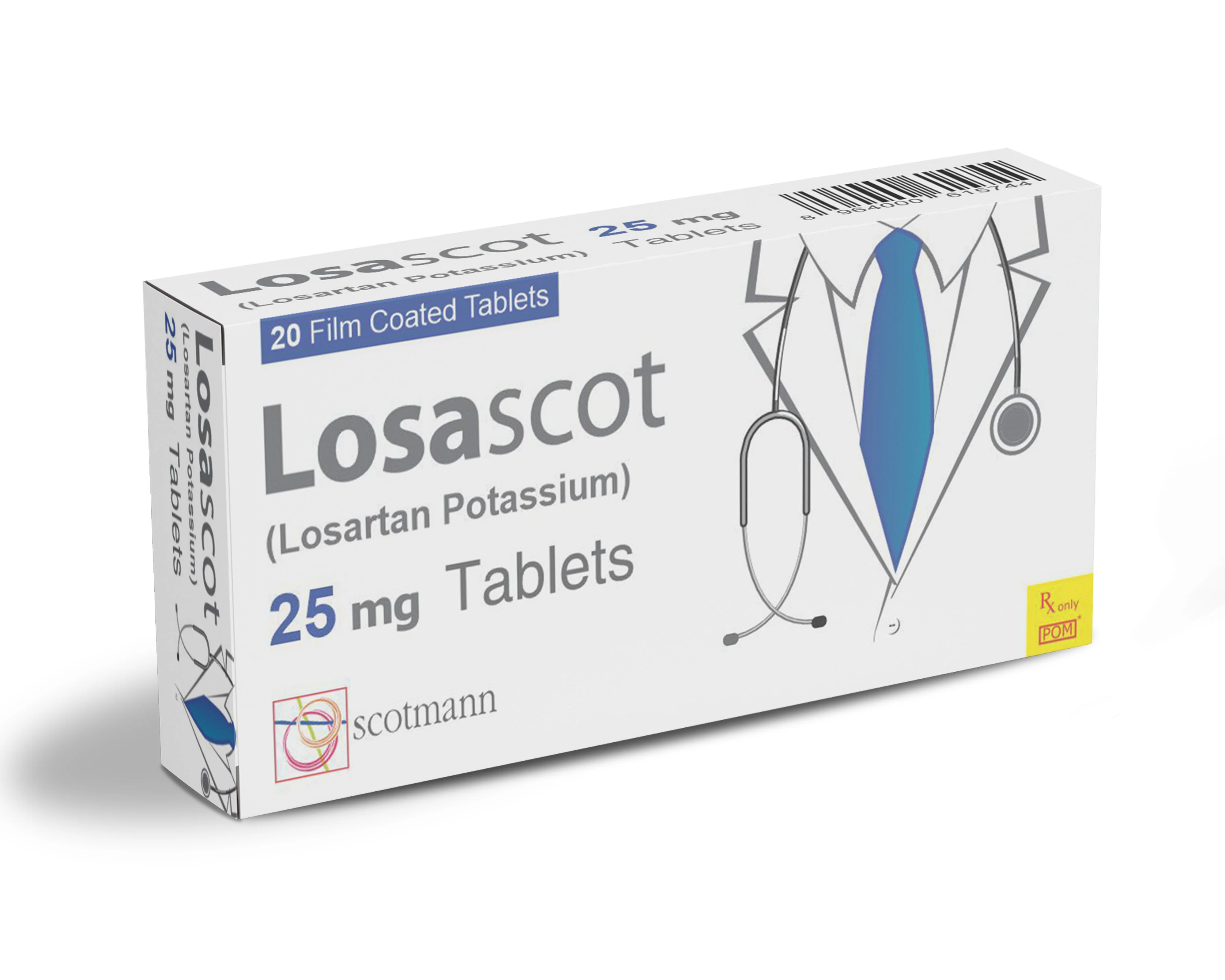 Losascot | Losartan Potassium | Cardiovascular | Scotmann