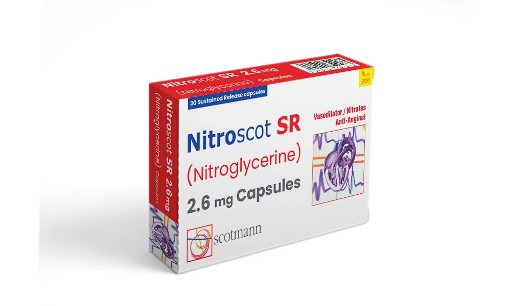 Nitroscot SR | Nitroglycerine | Cardiovascular | Scotmann
