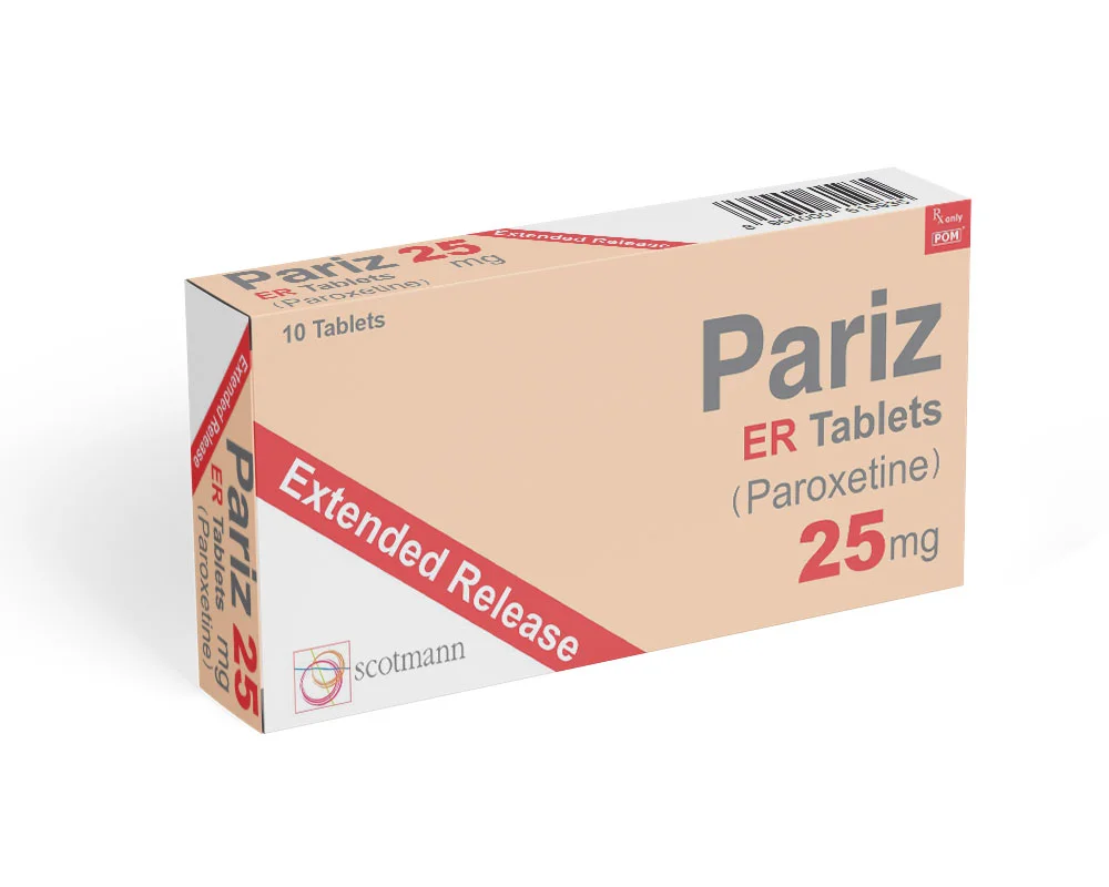 Pariz | Paroxetine | Anti Psychotic(s) / Neuroleptic(s) | Scotmann