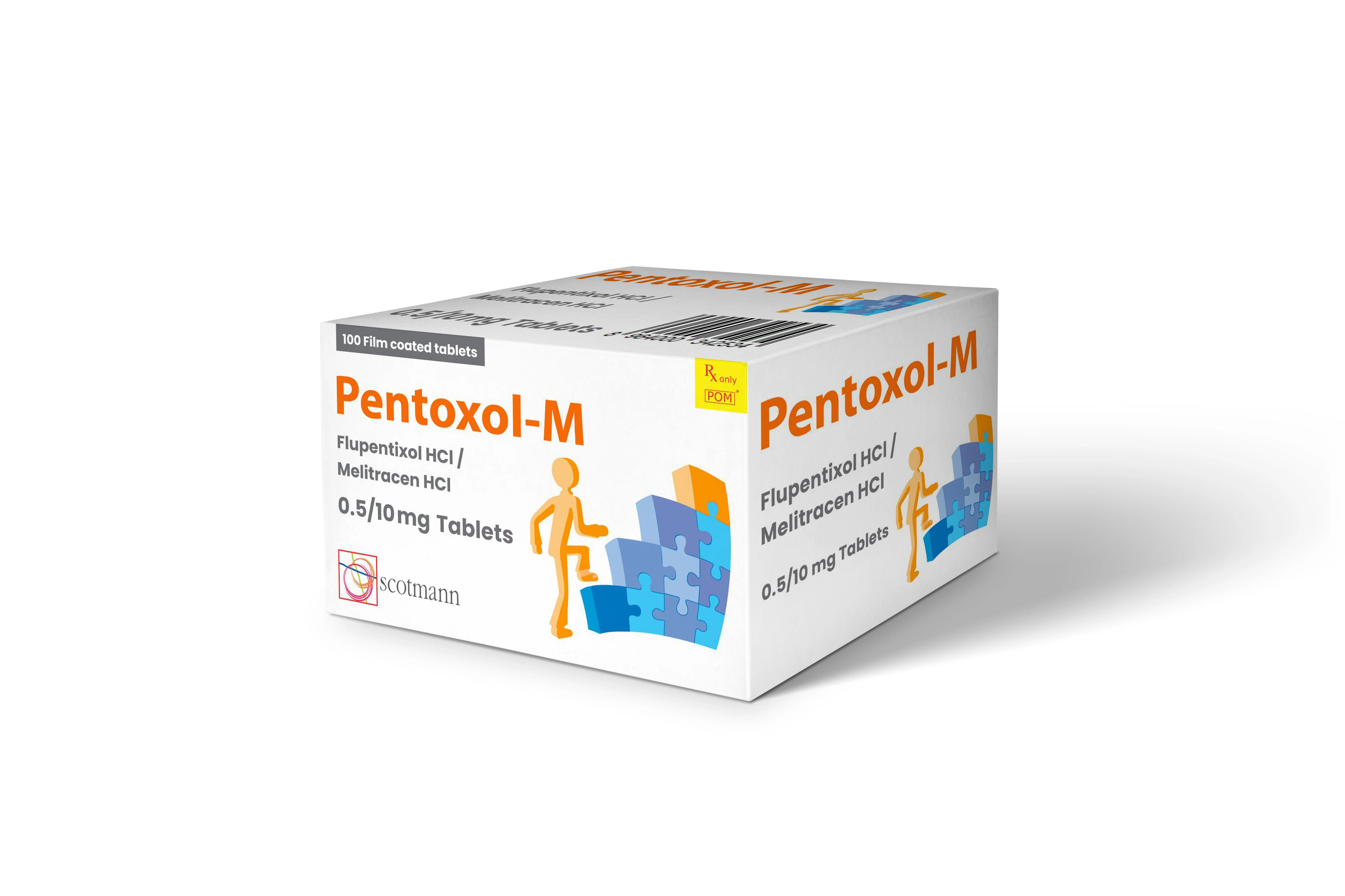 Pentoxol-M | Flupenthixol HCl + Melitracen | Anti Psychotic(s) / Neuroleptic(s) | Scotmann