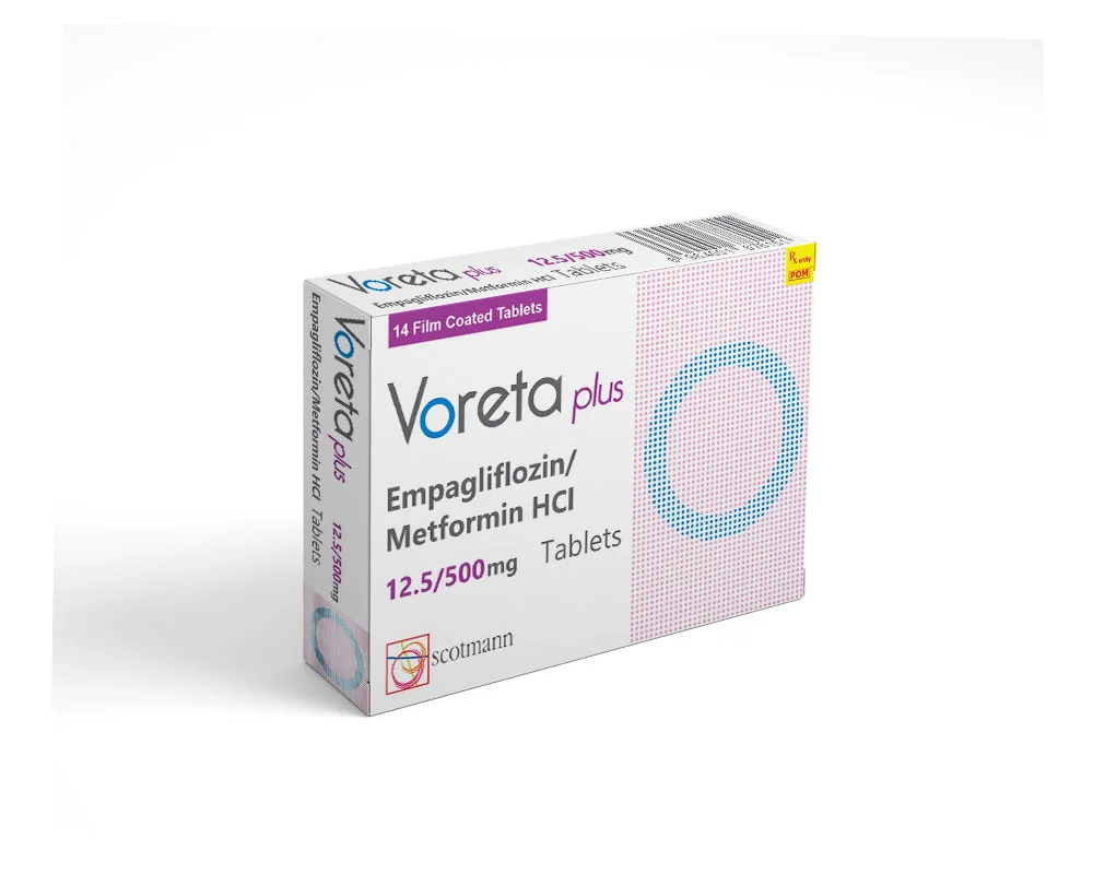 Voreta Plus | Empagliflozin + Metformin HCI | Anti Diabetics | Scotmann